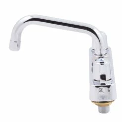 T&S Brass And Bronze Works Equip By T&S 5F-8CLX06 Deck Mounted Workboard Faucet With 6 1/8" Swing Spout, 8" Centers, 5.03 GPM Laminar Flow Device, Cerama Cartridges, And Lever Handles 8 T&S Brass And Bronze Works Equip By T&S 5F-8CLX06 Deck Mounted Workboard Faucet With 6 1/8" Swing Spout, 8" Centers, 5.03 GPM Laminar Flow Device, Cerama Cartridges, And Lever Handles -T&S Brass-shop 1212651