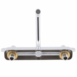 T&S Brass And Bronze Works Equip By T&S 5F-8CLX06 Deck Mounted Workboard Faucet With 6 1/8" Swing Spout, 8" Centers, 5.03 GPM Laminar Flow Device, Cerama Cartridges, And Lever Handles 9 T&S Brass And Bronze Works Equip By T&S 5F-8CLX06 Deck Mounted Workboard Faucet With 6 1/8" Swing Spout, 8" Centers, 5.03 GPM Laminar Flow Device, Cerama Cartridges, And Lever Handles -T&S Brass-shop 1212652