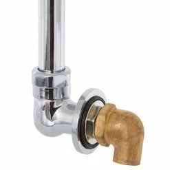 Regency Plumbing & Hardware Regency Wall Mount Handsink Faucet With 6" Swivel Gooseneck Spout -T&S Brass-shop 1254688