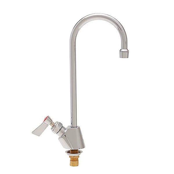 Fisher 3026 Deck Mounted Faucet With 3 1/2" Rigid Gooseneck Nozzle, 2.2 GPM Aerator, And Lever Handle 1 Fisher 3026 Deck Mounted Faucet With 3 1/2" Rigid Gooseneck Nozzle, 2.2 GPM Aerator, And Lever Handle