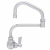 Fisher 46582 Wall Mounted Faucet With 15" Double-Jointed Swing Nozzle, 2.2 GPM Aerator, And Lever Handle