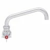 Fisher 5714 Wall Mounted Faucet With 14" Swing Nozzle, 37 GPM Flow, And Cross Handle