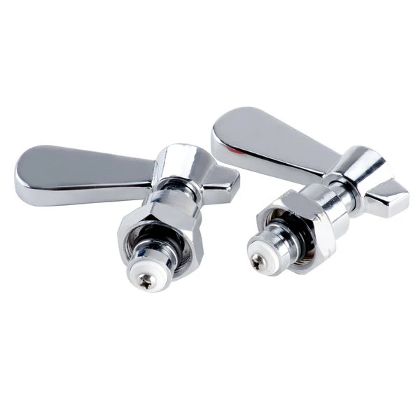 Regency Plumbing & Hardware Regency Lead Free Faucet Repair Kit With Handles And Stems For Wall Mount Faucets 2 Regency Plumbing & Hardware Regency Lead Free Faucet Repair Kit With Handles And Stems For Wall Mount Faucets - Image 2