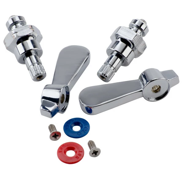 Regency Plumbing & Hardware Regency Lead Free Faucet Repair Kit With Handles And Stems For Wall Mount Faucets 3 Regency Plumbing & Hardware Regency Lead Free Faucet Repair Kit With Handles And Stems For Wall Mount Faucets - Image 3