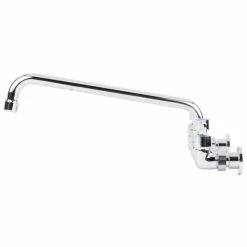 Advance Tabco K-112 Wall-Mount Faucet With 8" Centers - 12" Swing Nozzle -T&S Brass-shop 1458645