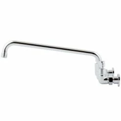 Advance Tabco K-11 Wall Mount Faucet With 14" Swing Spout, 1.5 GPM Aerator, 8" Centers, And Lever Handles -T&S Brass-shop 1473181