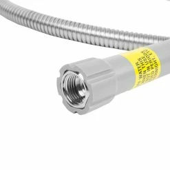 T&S Brass And Bronze Works T&S B-0050-H 50" Stainless Steel Flex Hose With Gray Handle And Polyurethane Liner 9 T&S Brass And Bronze Works T&S B-0050-H 50" Stainless Steel Flex Hose With Gray Handle And Polyurethane Liner -T&S Brass-shop 1580108