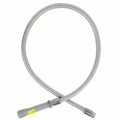 T&S Brass And Bronze Works T&S B-0050-H 50" Stainless Steel Flex Hose With Gray Handle And Polyurethane Liner 7 T&S Brass And Bronze Works T&S B-0050-H 50" Stainless Steel Flex Hose With Gray Handle And Polyurethane Liner -T&S Brass-shop 1580109