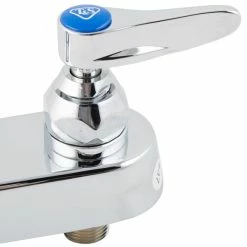 T&S Brass And Bronze Works T&S B-1120-LN Deck Mounted Workboard Base Faucet With 8" Centers -T&S Brass-shop 1607336