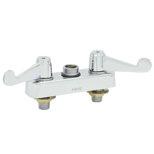T&S Brass And Bronze Works Equip By T&S 5F-4CWX00 Deck Mounted Swivel Workboard Faucet With Wrist Action Handles And 4" Centers - ADA Compliant 2 T&S Brass And Bronze Works Equip By T&S 5F-4CWX00 Deck Mounted Swivel Workboard Faucet With Wrist Action Handles And 4" Centers - ADA Compliant - Image 2