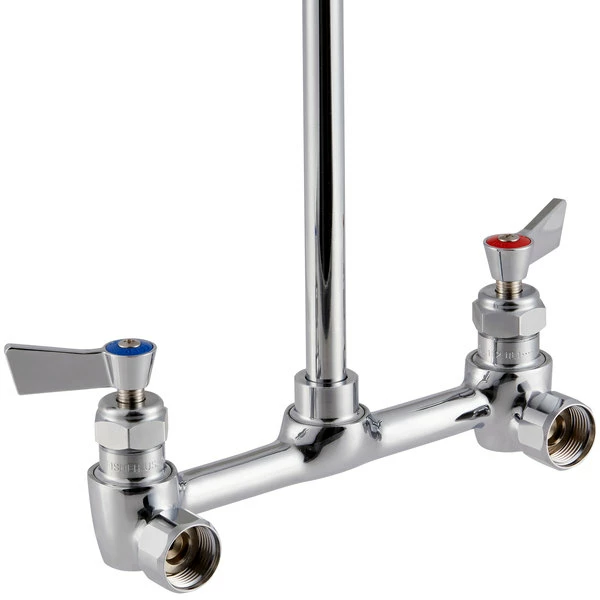 Fisher 2210-WB Wall Mounted 38" High Pre-Rinse Faucet With 8" Centers And Wall Bracket 2 Fisher 2210-WB Wall Mounted 38" High Pre-Rinse Faucet With 8" Centers And Wall Bracket - Image 2