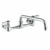 Regency Plumbing & Hardware Regency Wall Mount Faucet With 12" Swing Spout And 8" Centers