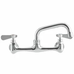 Regency Plumbing & Hardware Regency Wall Mount Faucet With 6" Swing Spout And 8" Centers -T&S Brass-shop 2160800
