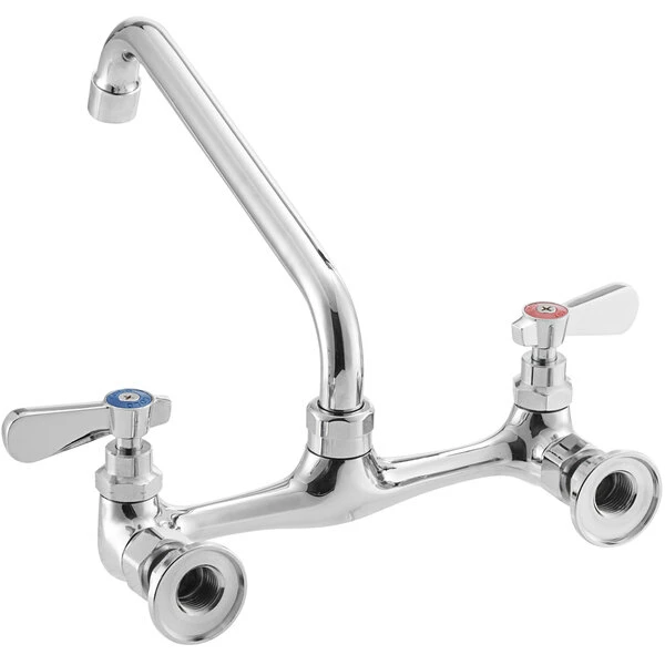 Regency Plumbing & Hardware Regency Wall Mount Faucet With 10" Swing Spout And 8" Centers 3 Regency Plumbing & Hardware Regency Wall Mount Faucet With 10" Swing Spout And 8" Centers - Image 3