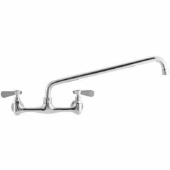 Regency Plumbing & Hardware Regency Wall Mount Faucet With 16" Swing Spout And 8" Centers -T&S Brass-shop 2161493