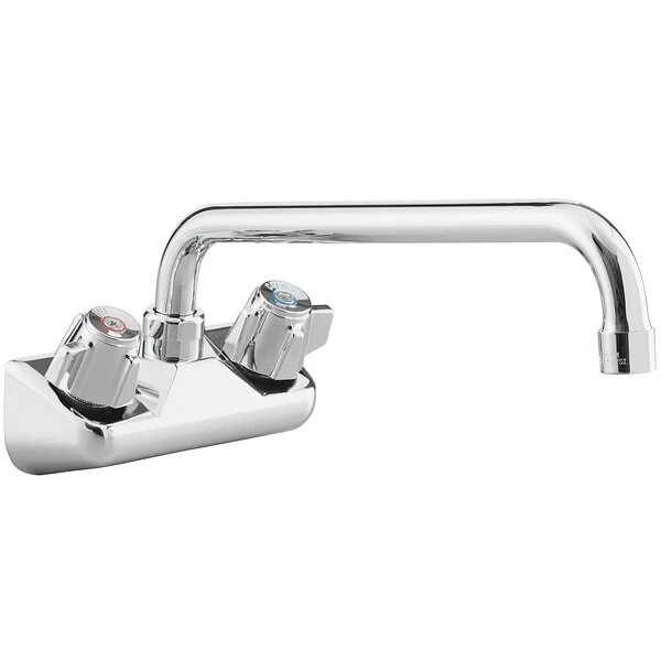 Regency Plumbing & Hardware Regency Wall Mount Faucet With 12" Swing Spout And 4" Centers 2 Regency Plumbing & Hardware Regency Wall Mount Faucet With 12" Swing Spout And 4" Centers - Image 2