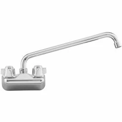 Regency Plumbing & Hardware Regency Wall Mount Faucet With 14" Swing Spout And 4" Centers -T&S Brass-shop 2172207