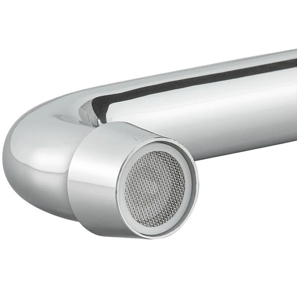 Waterloo 0.65 GPM Low Profile Wall-Mounted Pre-Rinse Faucet With 8" Centers And 6" Add-on Faucet 4 Waterloo 0.65 GPM Low Profile Wall-Mounted Pre-Rinse Faucet With 8" Centers And 6" Add-on Faucet - Image 4