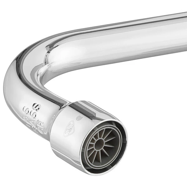 T&S Brass And Bronze Works T&S B-0184 Wall Mounted Pre-Rinse Faucet With Adjustable 8" Centers, 20" Hose, 12" Add-On Faucet, 90 Degree Swivel Adapter, And Vacuum Breaker 4 T&S Brass And Bronze Works T&S B-0184 Wall Mounted Pre-Rinse Faucet With Adjustable 8" Centers, 20" Hose, 12" Add-On Faucet, 90 Degree Swivel Adapter, And Vacuum Breaker - Image 4