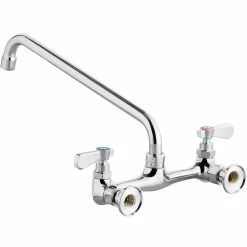Regency Plumbing & Hardware Regency Wall Mount Faucet With 14" Swing Spout And 8" Centers 6 Regency Plumbing & Hardware Regency Wall Mount Faucet With 14" Swing Spout And 8" Centers -T&S Brass-shop 2225331
