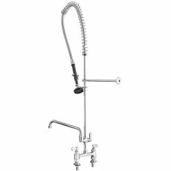 Regency Plumbing & Hardware Regency 1.15 GPM Deck Mount Pre-Rinse Faucet With 12" Add-On Faucet And 8" Centers 7 Regency Plumbing & Hardware Regency 1.15 GPM Deck Mount Pre-Rinse Faucet With 12" Add-On Faucet And 8" Centers -T&S Brass-shop 2229250