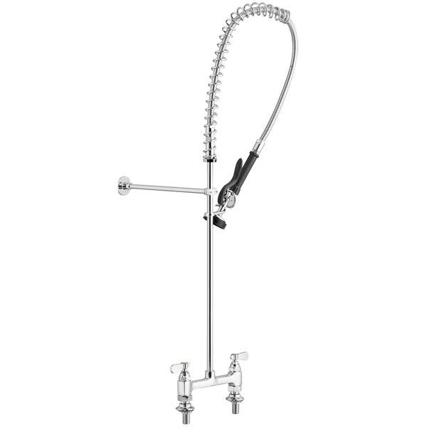 Regency Plumbing & Hardware Regency 1.15 GPM Deck Mount Pre-Rinse Faucet With 8" Centers 2 Regency Plumbing & Hardware Regency 1.15 GPM Deck Mount Pre-Rinse Faucet With 8" Centers - Image 2
