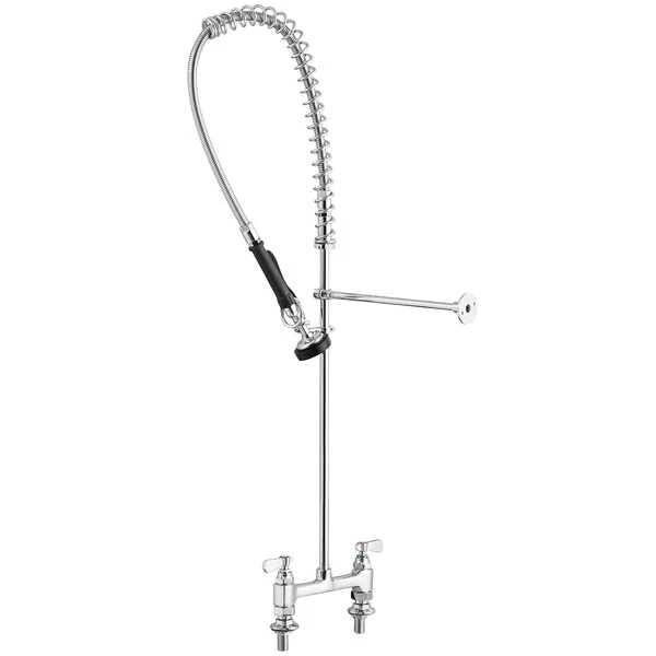 Regency Plumbing & Hardware Regency 1.15 GPM Deck Mount Pre-Rinse Faucet With 8" Centers 3 Regency Plumbing & Hardware Regency 1.15 GPM Deck Mount Pre-Rinse Faucet With 8" Centers - Image 3