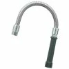 T&S Brass And Bronze Works T&S B-0018-H 18" Stainless Steel Flex Hose Assembly With Handle And Rubber Liner
