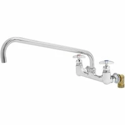 T&S Brass And Bronze Works T&S B-0291 18" Wall Mounted Big Flo Mixing Faucet With 8" Centers