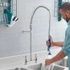 Waterloo 1.15 GPM Deck-Mounted Pre-Rinse Faucet With 8" Centers