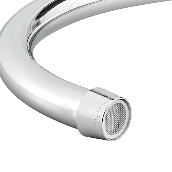 Waterloo Wall Mount Faucet With 6" Gooseneck Spout And 8" Centers 4 Waterloo Wall Mount Faucet With 6" Gooseneck Spout And 8" Centers - Image 4