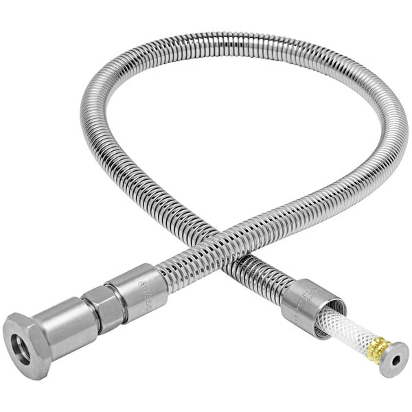 T&S Brass And Bronze Works Eversteel By T&S S-0024-H2A Stainless Steel 24" Flexible Hose 1 T&S Brass And Bronze Works Eversteel By T&S S-0024-H2A Stainless Steel 24" Flexible Hose