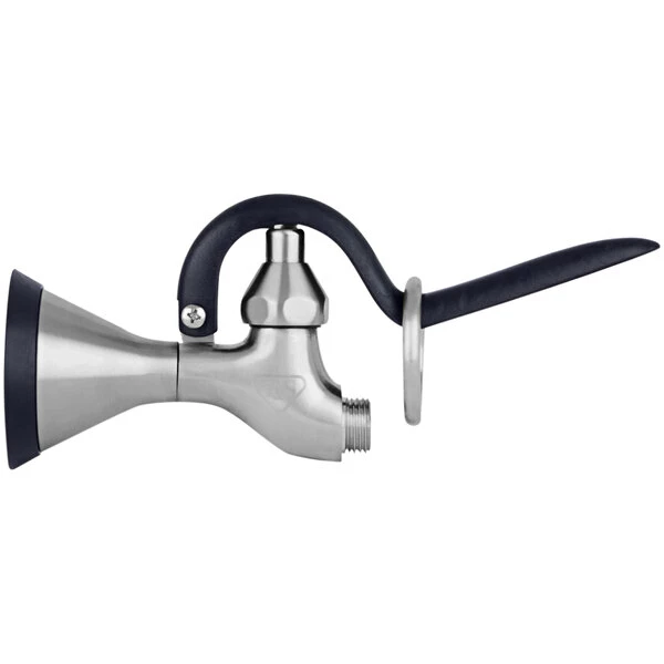 T&S Brass And Bronze Works Eversteel By T&S S-0107-Y Stainless Steel Blue 1.15 GPM Spray Valve With Integrated Spray Face And Bumper 1 T&S Brass And Bronze Works Eversteel By T&S S-0107-Y Stainless Steel Blue 1.15 GPM Spray Valve With Integrated Spray Face And Bumper