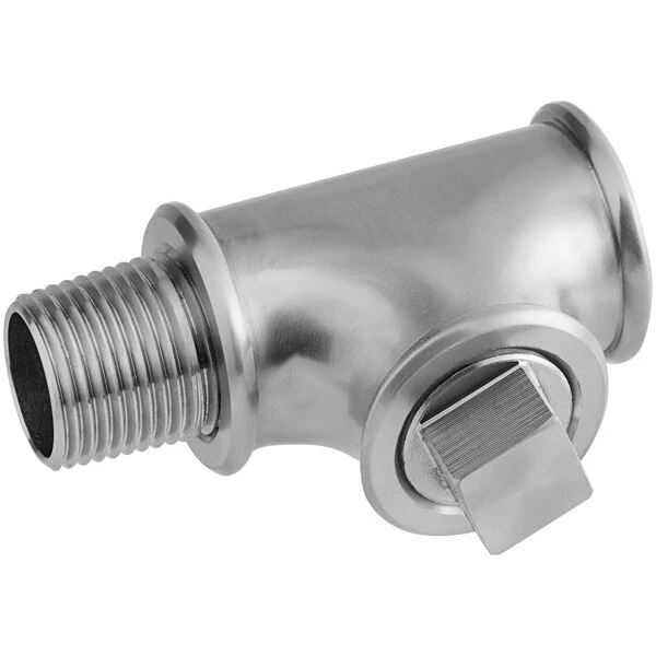 T&S Brass And Bronze Works Eversteel By T&S S-TEE-RGD Stainless Steel Rigid Tee Assembly 1 T&S Brass And Bronze Works Eversteel By T&S S-TEE-RGD Stainless Steel Rigid Tee Assembly