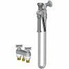 Chicago Faucet Company Chicago Faucets 524-VBABCP Deck-Mounted Pre-Rinse Faucet With 4" Fixed Centers And Remote Valve