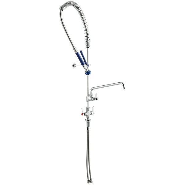 Waterloo 1.15 GPM Deck-Mounted Pre-Rinse Faucet With Single Base And 16" Add-On Faucet 1 Waterloo 1.15 GPM Deck-Mounted Pre-Rinse Faucet With Single Base And 16" Add-On Faucet