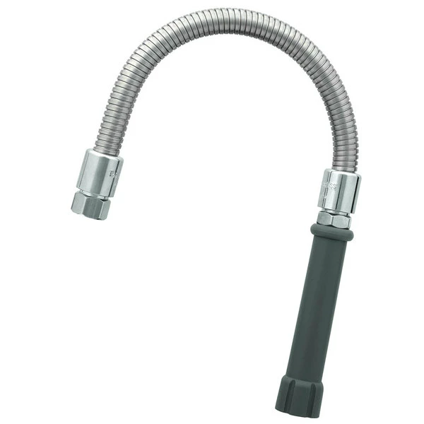 T&S Brass And Bronze Works T&S B-0020-HS 20" Stainless Steel Flex Hose With Spray Head And Polyurethane Liner 1 T&S Brass And Bronze Works T&S B-0020-HS 20" Stainless Steel Flex Hose With Spray Head And Polyurethane Liner