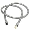 T&S Brass And Bronze Works T&S B-0068-H2A 62 1/2" Stainless Steel Flex Hose And Polyurethane Liner