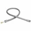 T&S Brass And Bronze Works T&S B-0044-H2A 38 5/8" Stainless Steel Flex Hose With Short Handle And Polyurethane Liner