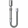T&S Brass And Bronze Works T&S B-0020-HC 20" Stainless Steel Flex Hose With Fan Jet Spray Head And Polyurethane Liner