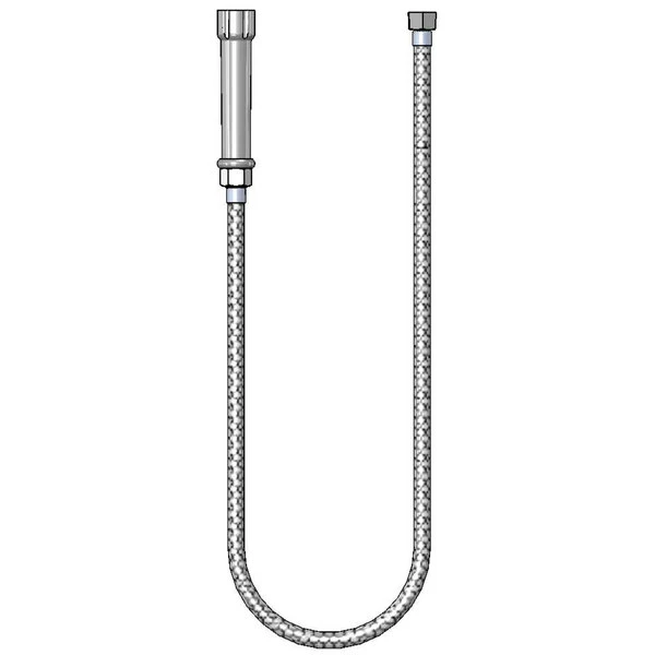 T&S Brass And Bronze Works T&S B-0044-V 44" Vinyl Hose 1 T&S Brass And Bronze Works T&S B-0044-V 44" Vinyl Hose