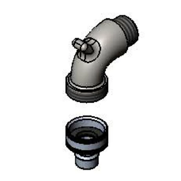 T&S Brass And Bronze Works T&S 001370-45 Female Quick Disconnect Plug For B-1006 Spray Assembly 1 T&S Brass And Bronze Works T&S 001370-45 Female Quick Disconnect Plug For B-1006 Spray Assembly