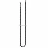 T&S Brass And Bronze Works T&S B-0144-H 144" Stainless Steel Flex Hose With Gray Handle