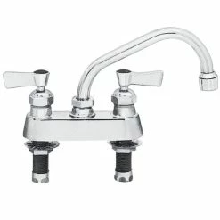 Fisher 3510 Deck-Mounted Swivel Faucet With 4" Centers - 6" Spout