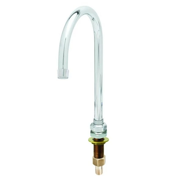 T&S Brass And Bronze Works T&S B-2140 Deck Mounted Faucet With 2 5/8" Gooseneck Spout And Finger Hook 1 T&S Brass And Bronze Works T&S B-2140 Deck Mounted Faucet With 2 5/8" Gooseneck Spout And Finger Hook