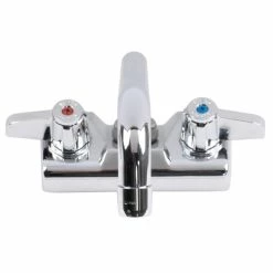 T&S Brass And Bronze Works Equip By T&S 5F-4WLX12 12 1/8" Wall Mount Swivel Faucet With 4" Centers -T&S Brass-shop 881895